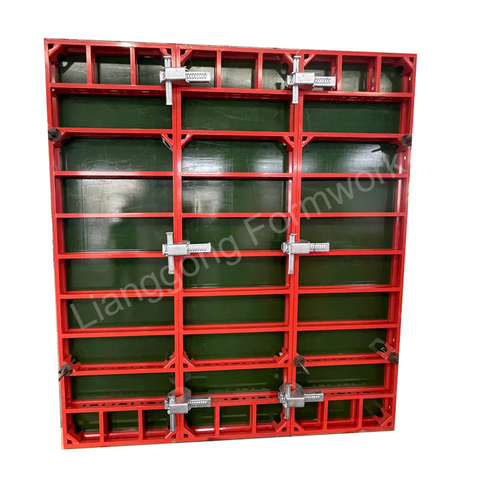 Coffrage à cadre en aluminium léger pour le génie civil