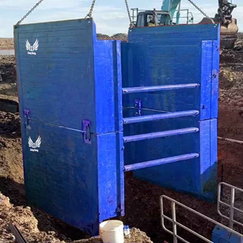 Boîtes de tranchée de système de soutien de tranchée pour la construction d'excavation de sécurité