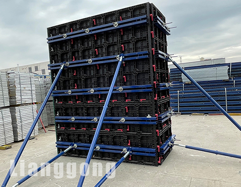 Coffrage en plastique ABS réglable pour la construction en béton