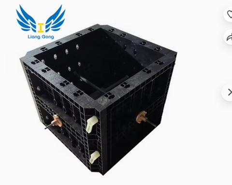 Système de coffrage de colonne en plastique ABS pour les bâtiments commerciaux